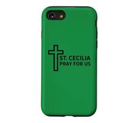 St. Cecilia Prayer Catholic Music Ministry Design Case for iPhone SE (2020) / 7/8