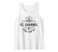 St. Charbel Pray for Us Catholic Maronite Saint Tank Top