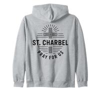 St. Charbel Pray For Us Catholic Maronite Saint Zip Hoodie