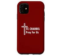 St. Charbel Pray For Us Catholic Saint Healing Miracles Case for iPhone 11