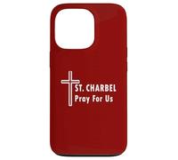 St. Charbel Pray For Us Catholic Saint Healing Miracles Case for iPhone 13 Pro