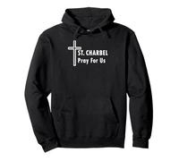 St. Charbel Pray For Us Catholic Saint Healing Miracles Pullover Hoodie