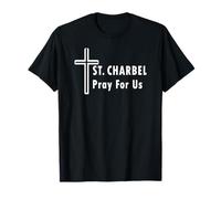 St. Charbel Pray for Us Catholic Saint Healing Miracles T-Shirt