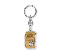 St Christopher ~ Key Ring ~ Olive Wood by Rosaria