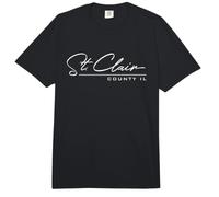 St. Clair County Illinois (IL) Comfort Colors Adult Heavyweight T-Shirt