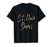 St. Clair Shores Michigan Vintage Elegant Design Value Graphic T-Shirt
