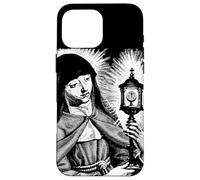 St Clare of Assisi Italian Catholic Saint Women Art Case for iPhone 16 Pro Max