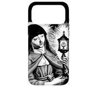St Clare of Assisi Italian Catholic Saint Women Art Case for iPhone 17 Pro Max