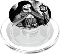 St Clare of Assisi Italian Catholic Saint Women Art PopSockets PopGrip for MagSafe