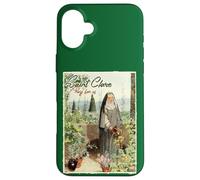 St Clare of Assisi Italian Catholic Saint Women Light Case for iPhone 16 Plus