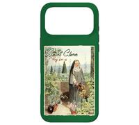 St Clare of Assisi Italian Catholic Saint Women Light Case for iPhone 17 Pro Max