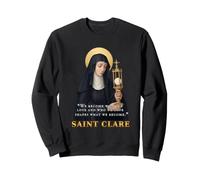 St. Clare We Become Quote Inspirational Design design Sweatshirt