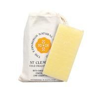 St Clements Soap Bar - 100% Natural & Vegan | Handmade & Cold-Processed with Shea Butter, Coconut Oil & Sweet Orange | Gently Cleanses & Hydrates for Glowing Skin | 90g | Edinburgh Skincare Company