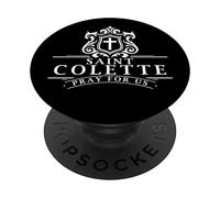 St Colette of Corbie French Catholic Saint Expectant Mothers PopSockets Swappable PopGrip