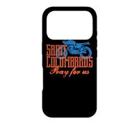St Columbanus Motorcycle Patron Saint of Motorcyclists Case for iPhone 17 Pro