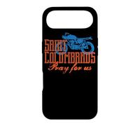 St Columbanus Motorcycle Patron Saint of Motorcyclists Case for iPhone Air