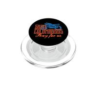 St Columbanus Motorcycle Patron Saint of Motorcyclists PopSockets PopGrip for MagSafe
