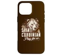 St Corbinian German Saints German Catholic Bear Case for iPhone 16 Pro Max