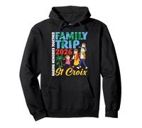 St Croix Family Trip 2026 Making Memories Together Beach Pullover Hoodie