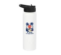 St. Croix USVI US Virgin Island Souvenir Vacation Reminder Stainless Steel Insulated Water Bottle