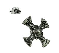 St Cuthberts Cross Lapel Pin Badge Lapel Pin Badge with gift box