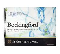 Daler Rowney Watercolour Pad Bockingford - Spiral 12x16in 140lb (300gsm) 12 Sheets