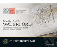 St Cuthberts Mill Saunders Waterford HP+ Sketchbook 41 x 31 cm 300 g White