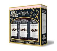 St Dalfour Emily in Paris Black Cherry Jam, 284g, Pack of 3, No Added Sugar, 100% Fruit
