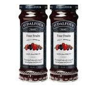 St. Dalfour Four Fruits Fruit Spread - 10oz - 100% from Fruit, No Artificial Ingredients, Non-GMO, No Cane Sugars, All Natural - Pack of 2