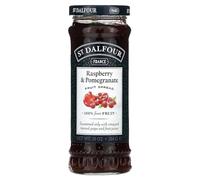 St. Dalfour - Fruit Spread 100% Natural Jam Red Raspberry & Pomegranate - 10 oz.