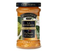 St. Dalfour La Reserve Fig Royale & Orange Spread 6 x 170g, Premium Fruit Jam, Real Fruit, No preservatives, Gluten Free