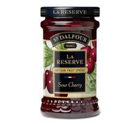 St. Dalfour La Reserve Sour Cherry Spread 6 x 170g, Premium Fruit Jam, Real Fruit, No preservatives, Gluten Free