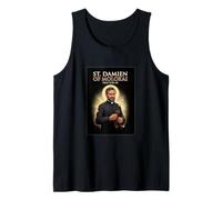 St Damien of Molokai Father Catholic Saint Hawaii Leprosy Tank Top