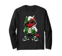 St Davids Day Wales Dydd Gwyl Dewi Cymru Dragon Long Sleeve T-Shirt