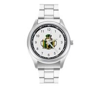 St Day Patricks Beer Irish Simple Stainless Watch Fashion Designer Wristwatch Easy Reader Analog Watches Gifts for Men
