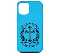 St Dymphna Pray For Us Catholic Saint Patronage Case for iPhone 12/12 Pro