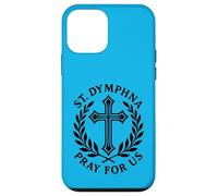 St Dymphna Pray For Us Catholic Saint Patronage Case for iPhone 12 mini