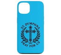 St Dymphna Pray For Us Catholic Saint Patronage Case for iPhone 13