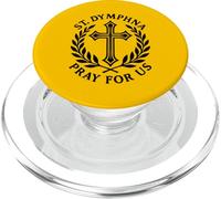 St Dymphna Pray For Us Catholic Saint Patronage PopSockets PopGrip for MagSafe