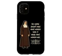 St Edith Stein Catholic Saint Quote Women Teresa Benedicta Case for iPhone 11