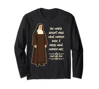 St Edith Stein Catholic Saint Quote Women Teresa Benedicta Long Sleeve T-Shirt