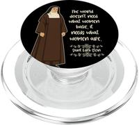 St Edith Stein Catholic Saint Quote Women Teresa Benedicta PopSockets PopGrip for MagSafe
