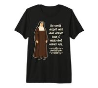 St Edith Stein Catholic Saint Quote Women Teresa Benedicta Premium T-Shirt
