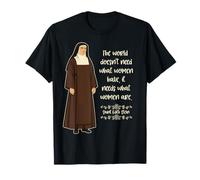 St Edith Stein Catholic Saint Quote Women Teresa Benedicta T-Shirt