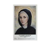 St. Elizabeth Ann Seton,religious_beliefs Canvas Art Poster And Wall Art Picture Print Modern Family Bedroom Decor Unframe 24x36inch