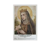 St. Elizabeth of Portugal,religious_beliefs Canvas Wall Art Print Poster For Home School Office Decor Unframe 12x18inch
