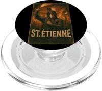 St Etienne Ultras Pride Honor & Tradition France Men's PopSockets PopGrip for MagSafe