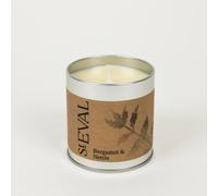 St. Eval | Bergamot and Nettle Scented Tin Candle | Uplifting, Herbal Aroma Fragrance with Bergamot Accord and Nettle Leaves | Made in Cornwall | 45 Hours Burn Time| Great Gift