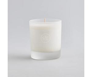 St. Eval Bergamot & Nettle Glass Candle - Lamorna Collection - Natural Rapeseed Wax - Uplifting Blend of Herbal Bergamot and Fresh Nettle Leaves - Made in Cornwall