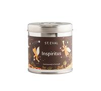 St Eval Christmas Inspiritus Scented Tin Candle - Wax - Home Decor & Office - Nutmeg, Cinnamon & Clove Fragrance - Gift
